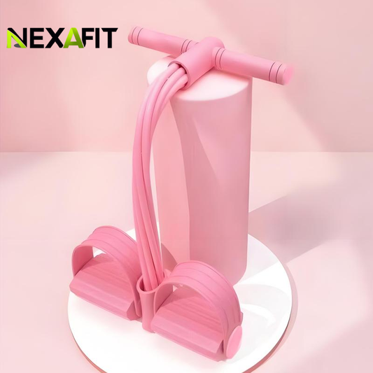Portable full body sculpting resistance trainer NexaFit
High-tensile latex 6-tube technology detail shot